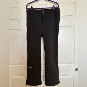 North face apex soft shell women’s ski pants in black